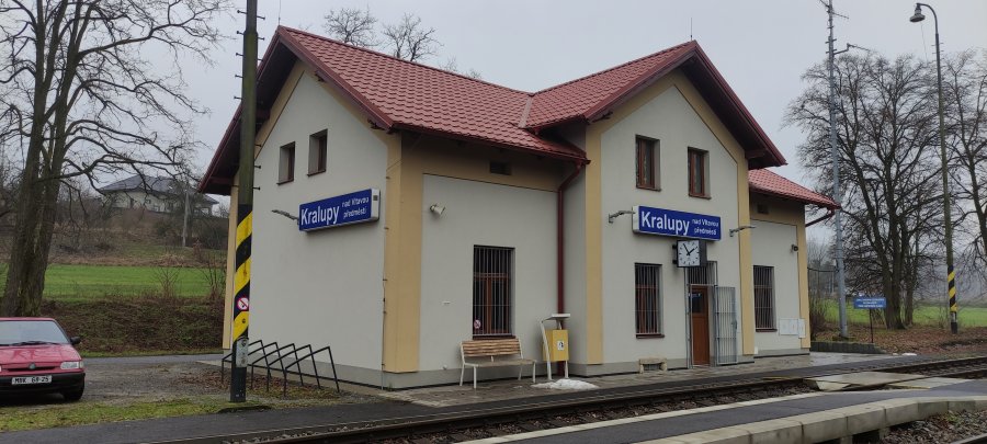 nádraží Kralupy nad Vltavou předměstí